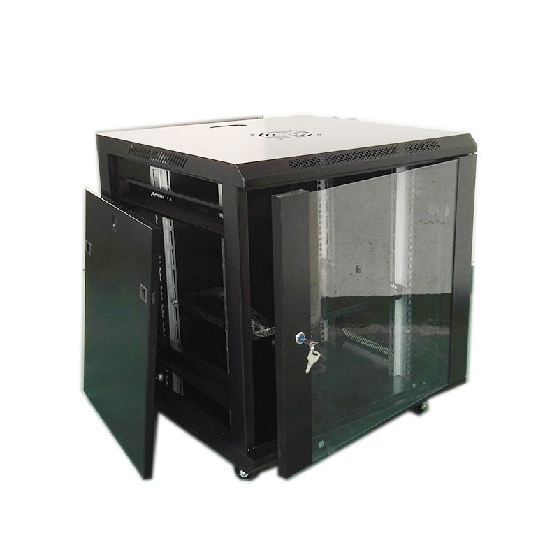 19-inch Standard Cabinet Floor-standing Audio Amplifier KTV Monitoring Server Switch Box 12U Network Cabinet